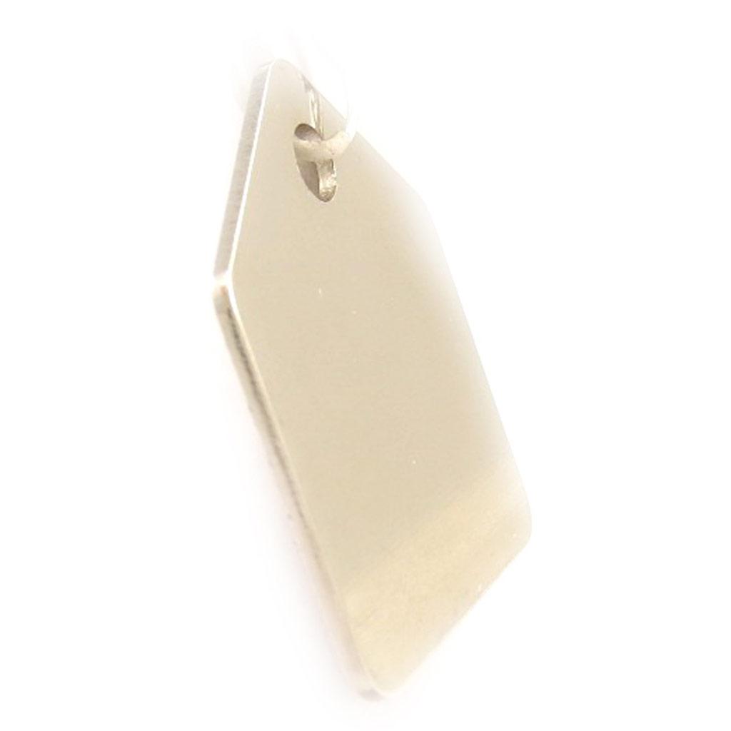 Les Trésors De Lily [C2993] - Médaille Animaux 'Carré' Argenté Nickelé