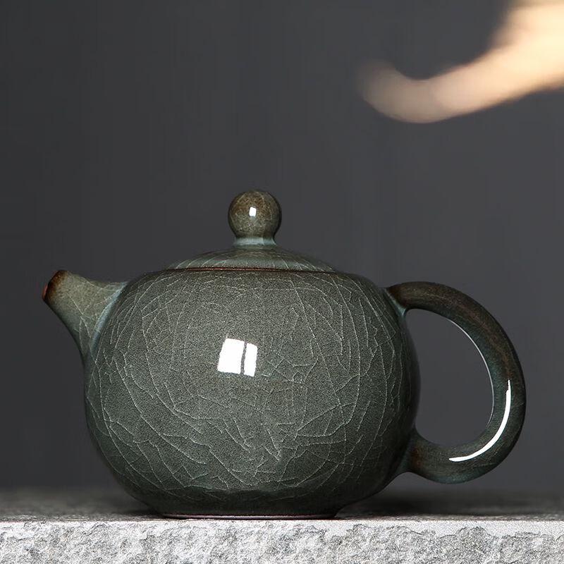 Handcrafted Ge Kiln Celadon Xishi Teapot