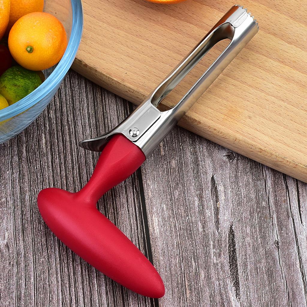 Odstraňovač hruškových jader, secí stroj, odstraňovač jader z nerezové oceli s plastovou ergonomickou rukojetí, nástroj pro přípravu zeleniny