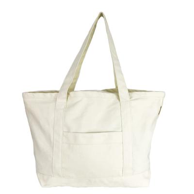 CoComono. Women's Canvas Tote Bag, Travel Shoulder Bag, Large Capacity, Eco Bag, Mother's Bag, Thick Canvas, A4 Size, Popular Mom Bag, Off-White