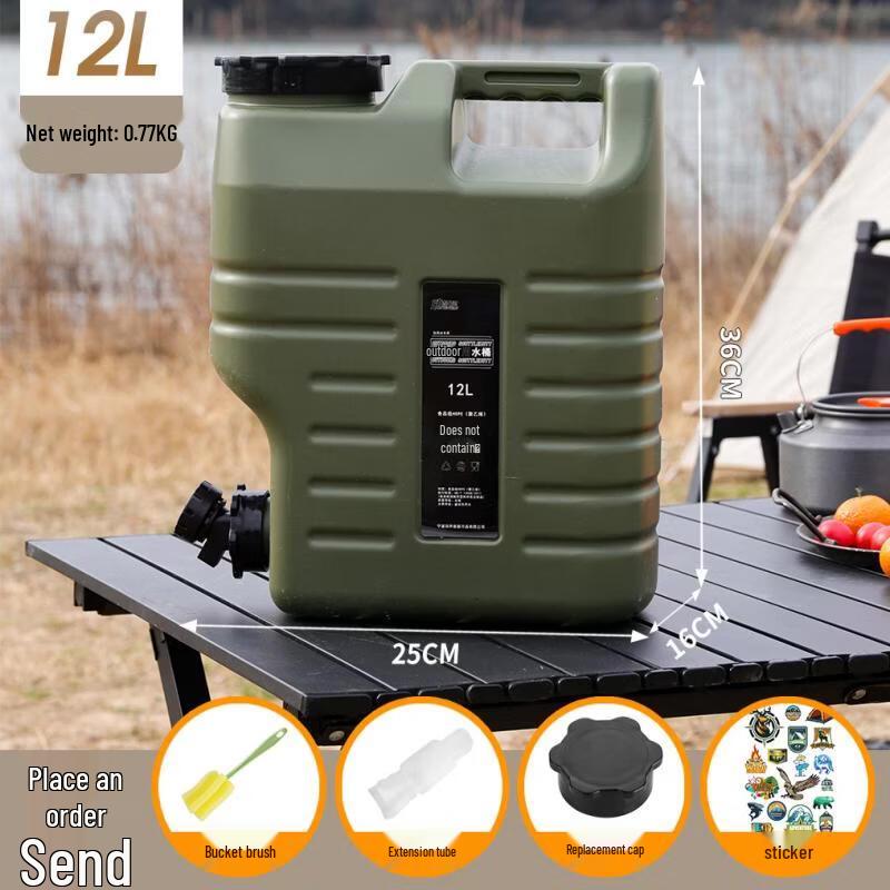 Outdoor PE Camping Water Bucket