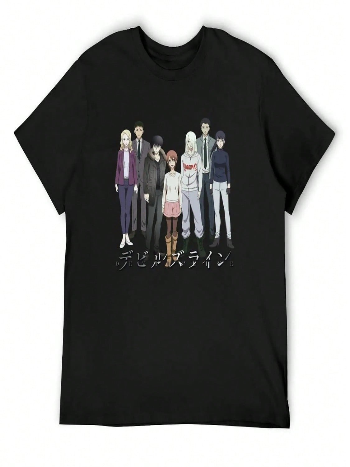 Devils Line - Logo T-Shirt Graphic T Shirt Vintage Shirts Graphic Kawaii Clothes T Shirts For unisex Pack S разноцветный