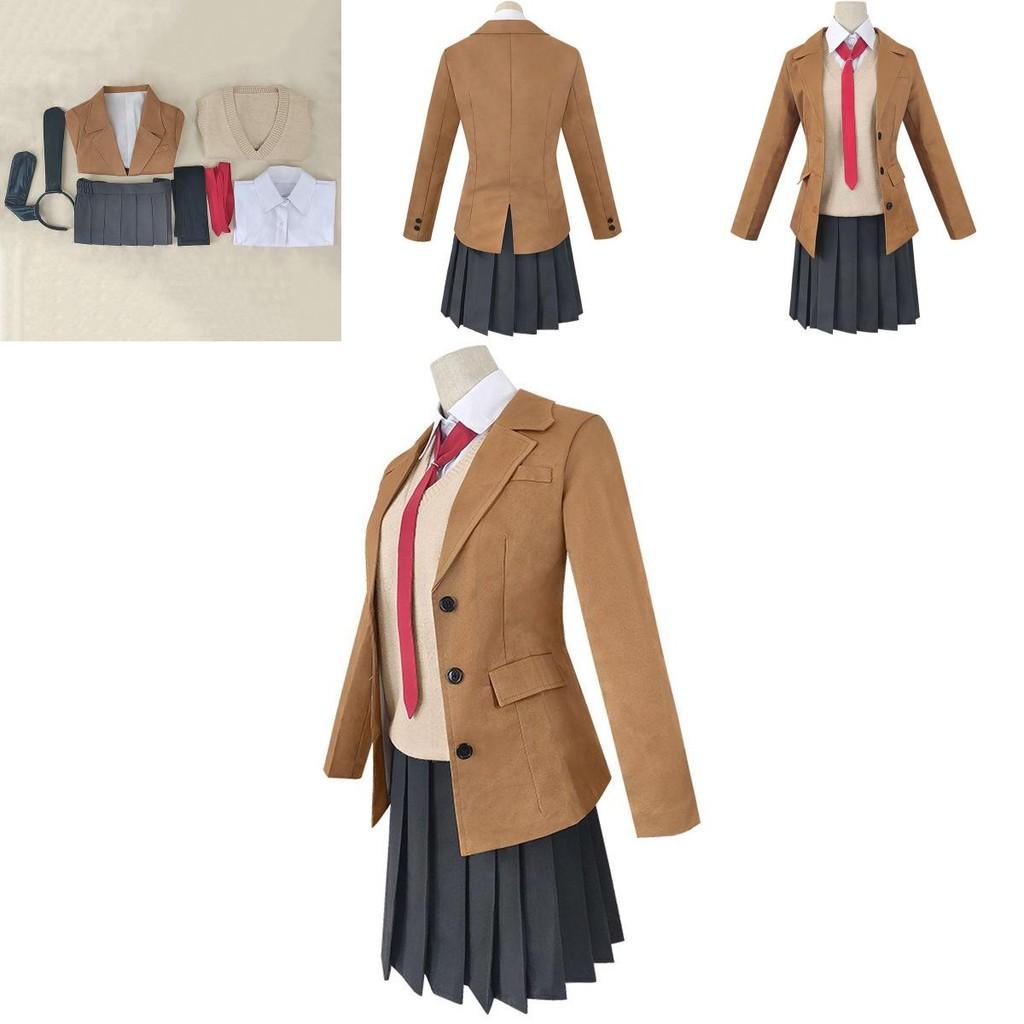 Buta Yarou Seishun Wa Bunny Girl Sakurajima Mai Cosplay Costume Full Set Outfit