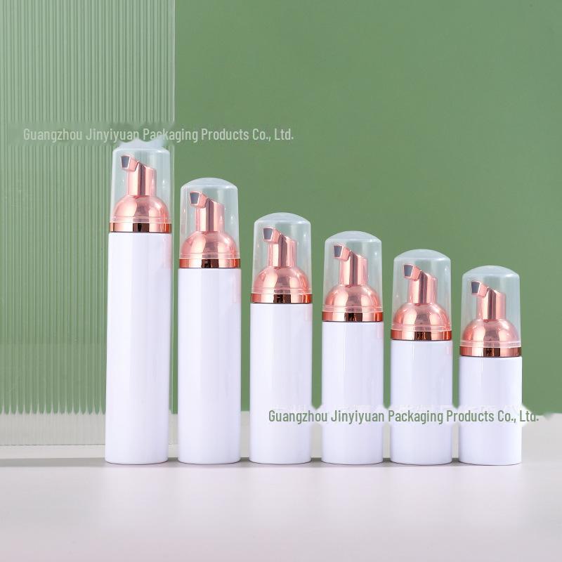 60ml White Foam Pump Bottle & 30ml Mousse Face Cleanser Dispenser