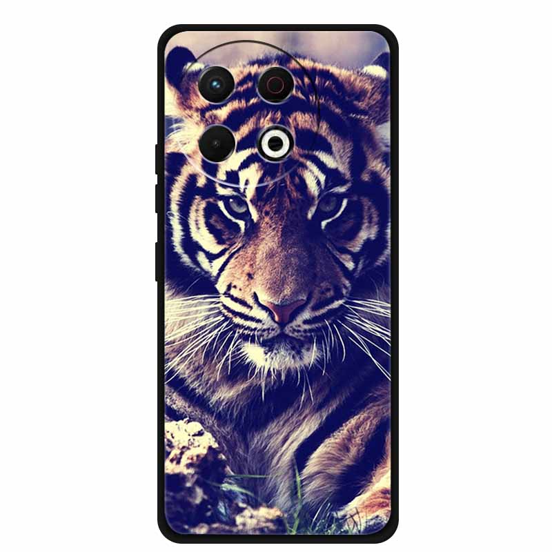 Für Tecno Spark 30 Pro 4G Hülle Spark30 Pro Hülle Schwarzes Silikon Weiche Rückseite Hülle Für Tecno Spark 30 Pro Handyhülle 30Pro Tasche