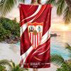 Sevilla FC print Quick Dry Beach Towel Microfiber Absorbent Portable Travel Swimming Towel