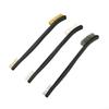 Wire Brushes Double Head Gold Nylon Stainless Steel