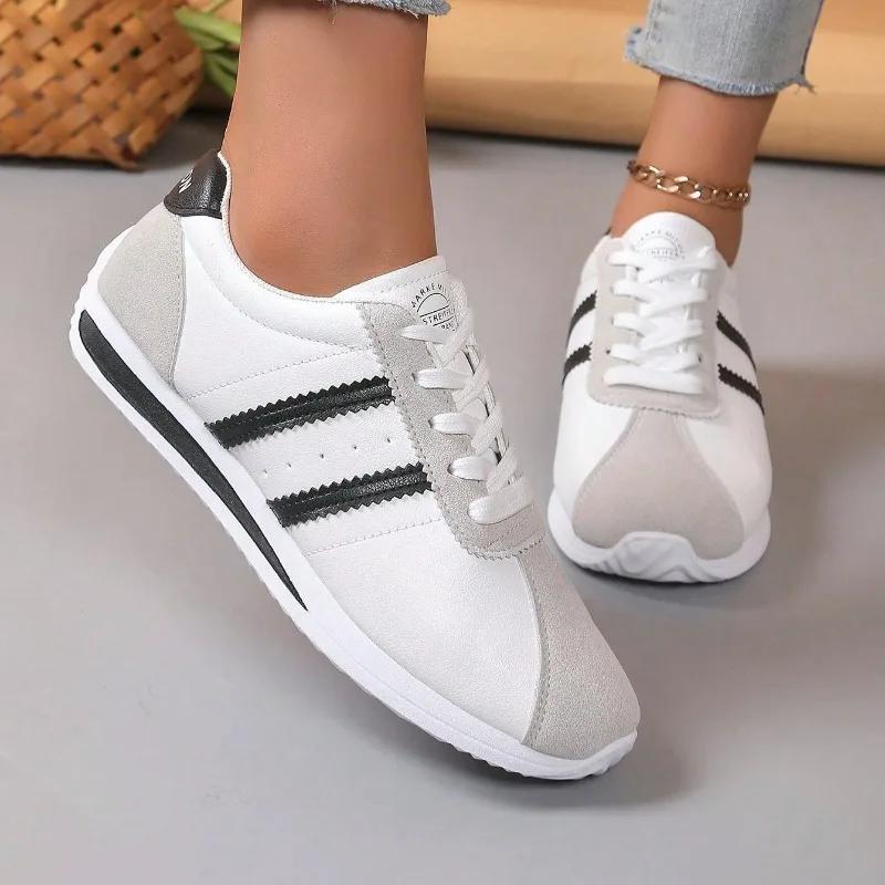 Women Sneakers 2025 New Designer Shoes  Spring Autumn Casual Platform Sneakers Female Casual Comfortable Vulcanized Shoes Women