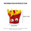 Chubby French Fries Headgear Perfect for Halloween Parties Food Prank Costume Accessories Photo Props
