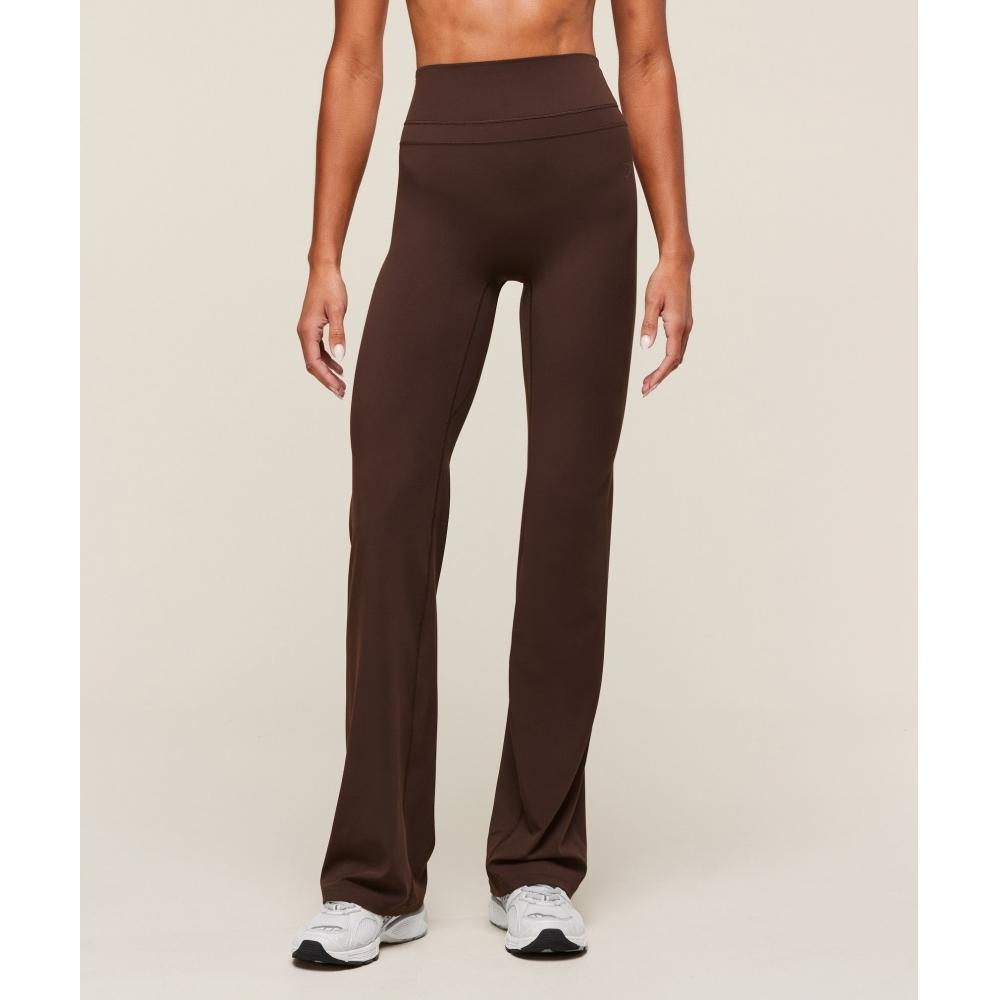 

Gymshark Whitney Flared Leggings Depth Brown B4c1t Nc0t XS