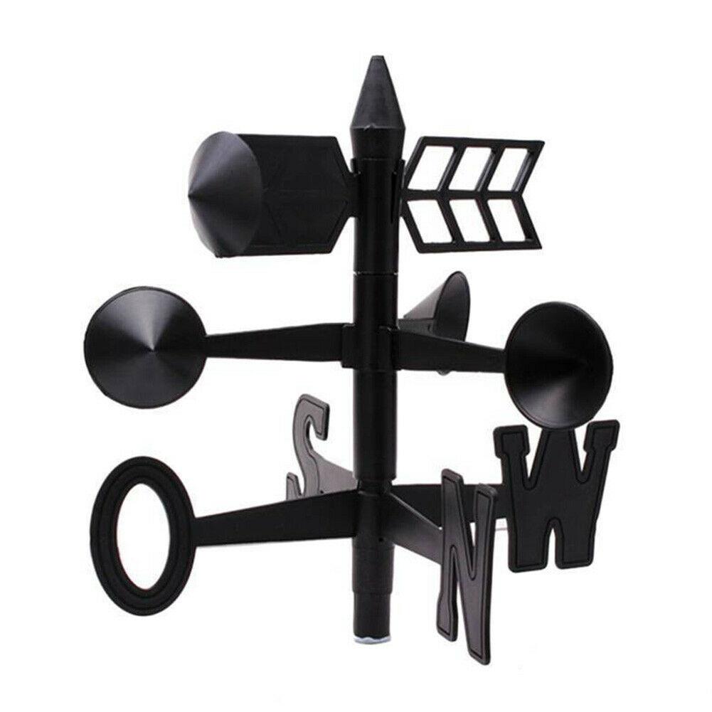 Garden Outdoor Weather Station Meteorological Measurer Vanes Tool Wind Rain Gauge Thermometer