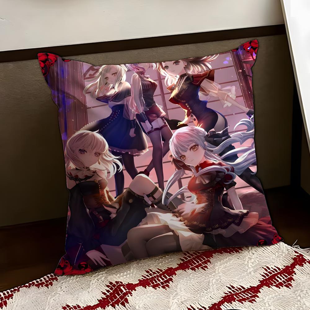 Anime AAve MMujica Cushion Cover Reversible Soft Durable Pillow Cover Home  Car MultiScene Use for Daily Comfort