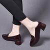 Single Shoes Loafers Leather Shoes