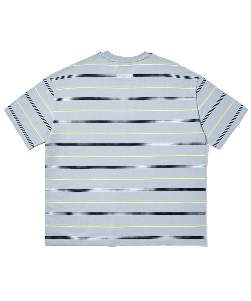 SOUNDSLIFE Db Stripe T-Shirt Sky Blue