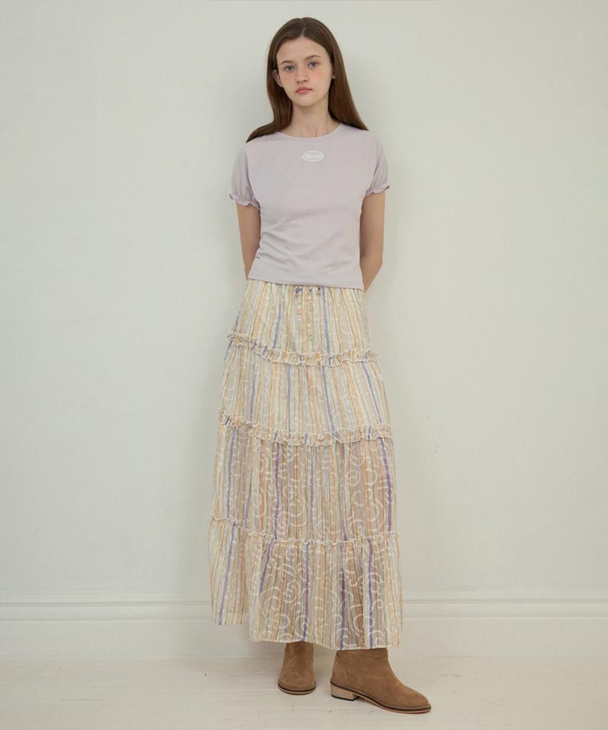 Aueonoseuteljia Honeydew Puff T-Shirt_Lavender(O25-Tp09)