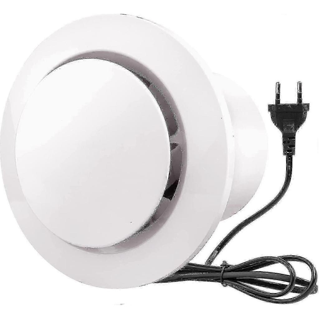 100mm Air Extractor 130m/h 20w, With Check Valve High Airflow Exhaust Fan, Energy Efficient