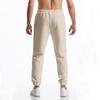 Tecido com Design Espinha de Peixe Calças Esportivas Casuais Masculinas Calças Esportivas para Academia Calças Compridas Jogger de Moletom Masculinas para Corrida Treino Corrida