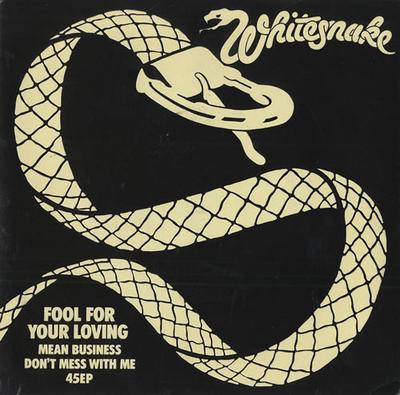 7inch Record WHITESNAKE - Fool For Your Loving BP352 United Artists  1980 UK Rock Used