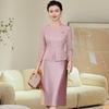 2025 Elegant Autumn High-End Mother of the Groom Wedding Dress, Petite Plus Size
