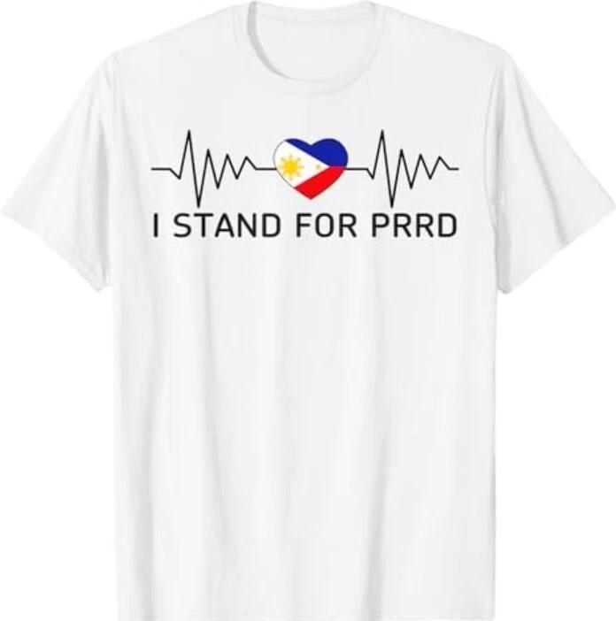 I Stand for PRRD Supporter Digong Duterte Philippine T-Shirt 4XL