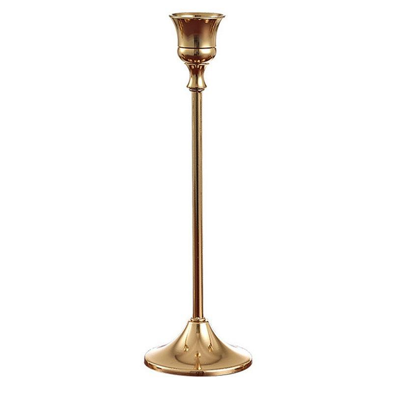 1/3PCS Metal Taper Candle Holders Modern Decorative Centerpiece Candlestick Holders for Table Mantel Wedding Housewarming Gift