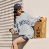 Li-Ning Li Ning Sports Life Collection Sweatshirt Unisex Heather Gray Light Smoke Gray AWDU785-3