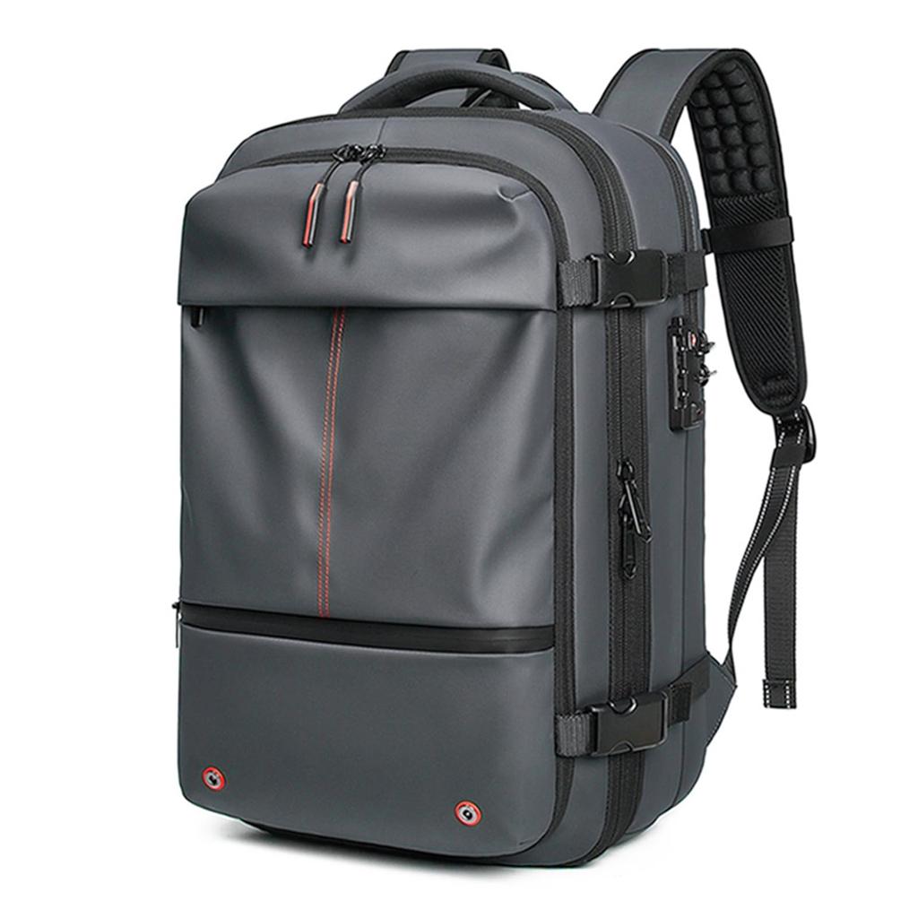 Sea Choice Men's Business Backpack, Vacuum Compression, Expandable, 50L Capacity, Water-Repellent, Fits 17-inch Laptops and A4 Sizes, TSA Lockable,