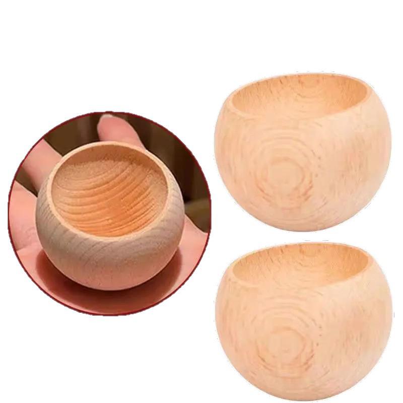 Portable Solid Wood Egg-Shaped Car Aromatherapy Diffuser