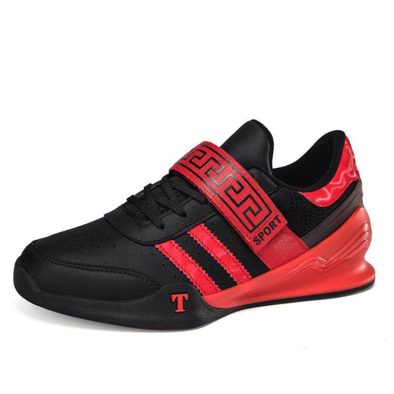 Professional Weightlifting Shoes Squat Shoes Men's and Women's Indoor Gym Sports Comprehensive Training Shoes Fitness Shoes Strength Deadlift Shoes