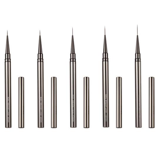 Nail Art Pen 6/9/12/15/18MM Non-slip Liner Brush Gel Nail Painting Art Design Pen Long Lines Thin Details Fine Drawing Nail Dotting Painting Tool