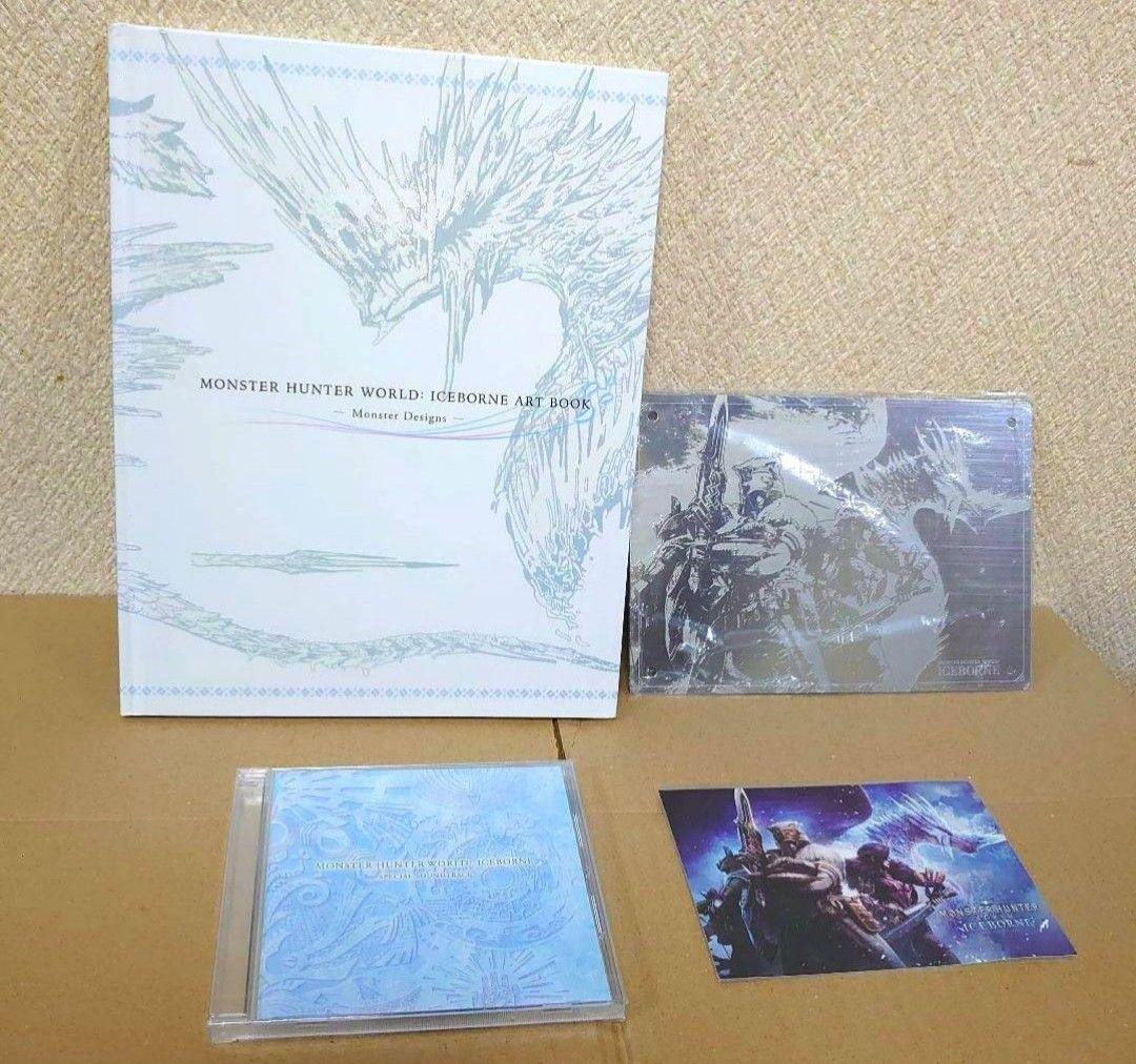 

[USED] Monster Hunter World Iceborne Artbook Metal Plate CD