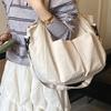 New Ins Style Summer Casual Lazy Shoulder Messenger Tote Bag Versatile Simple Pocket Large Capacity Cloth Bag