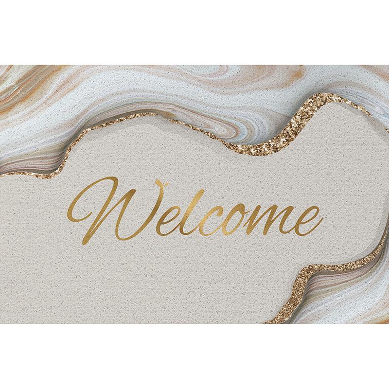 

European Style Entrance Door Mat Carpet Living Room Mat PVC Anti-slip Mat Freely Cutting Home Door Mat Custom Hallway Mat Carpet 40x60cm