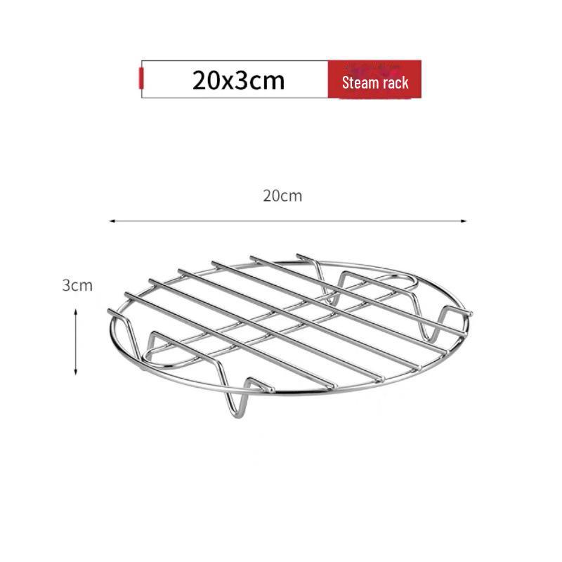 

Подставка для варки на пару из нержавеющей стали 304 для овощей и булочек — универсальная, подходит для скороварок