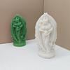 Silicone Molds Candle Making Moulds Silicone Crafting Moulds Goddess Shape Ornament Moulds Silicone Texture for Crafting