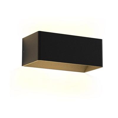 LED-Wandleuchte - NETTLIFE - 5W Spot - Schwarz - Warmweiß 3000K - Nach unten gerichtete Beleuchtung