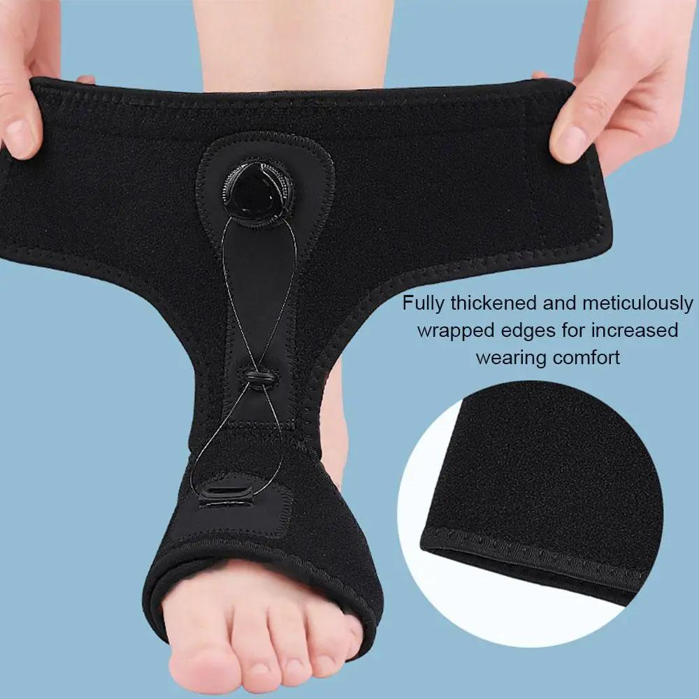 1Pcs Adjustable Ankle Support Brace For Running Basketball Nylon Knitted Gym Bandage Strap Protector