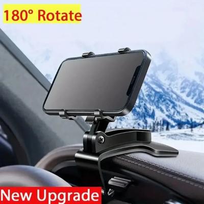 New Universal 360° Rotation Car Phone Holder Stand Dashboard Car Clip Mount GPS Bracket Car Mobile Phone Support In Car