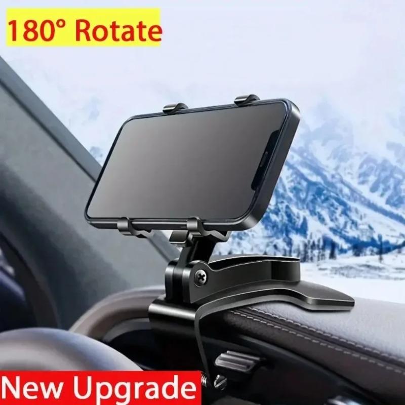 New Universal 360° Rotation Car Phone Holder Stand Dashboard Car Clip Mount GPS Bracket Car Mobile Phone Support In Car