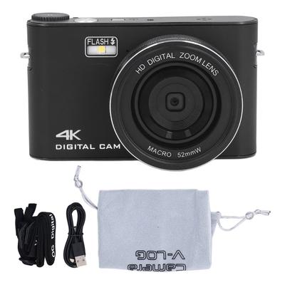 Ψηφιακή κάμερα 64MP Οθόνη αφής TFT LCD 3,0 ιντσών Αυτόματη εστίαση Ψηφιακό ζουμ 18X Κάμερα 4K για Vlogging