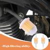 Universal Motorcycle Fuel Filter 6mm Corrosion Resistant Plastic Construction Tool Free Installation Fits Multiple Bike Models