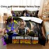2K25 Liv Morgan Bedding Set Single Twin Full Queen King Size Bed Set Adult Kid Bedroom Duvetcover Sets Anime Parure De Lit Bed2