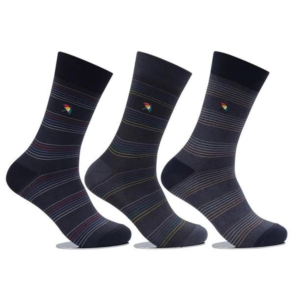 Arnold Palmer Men's Dress Socks Long 3 Pairs SM004 Men's Cotton Socks Men's Dress Socks
