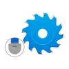 652F 6/8/12 Teeth Metal Circular U/V Aluminum Plastic Plate 90 Degree Slotting Sawing Blade Panel Cutting Disc