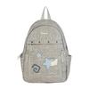 Schoolbag new high-value ins style Korean niche embroidery design versatile girl lightweight small backpack