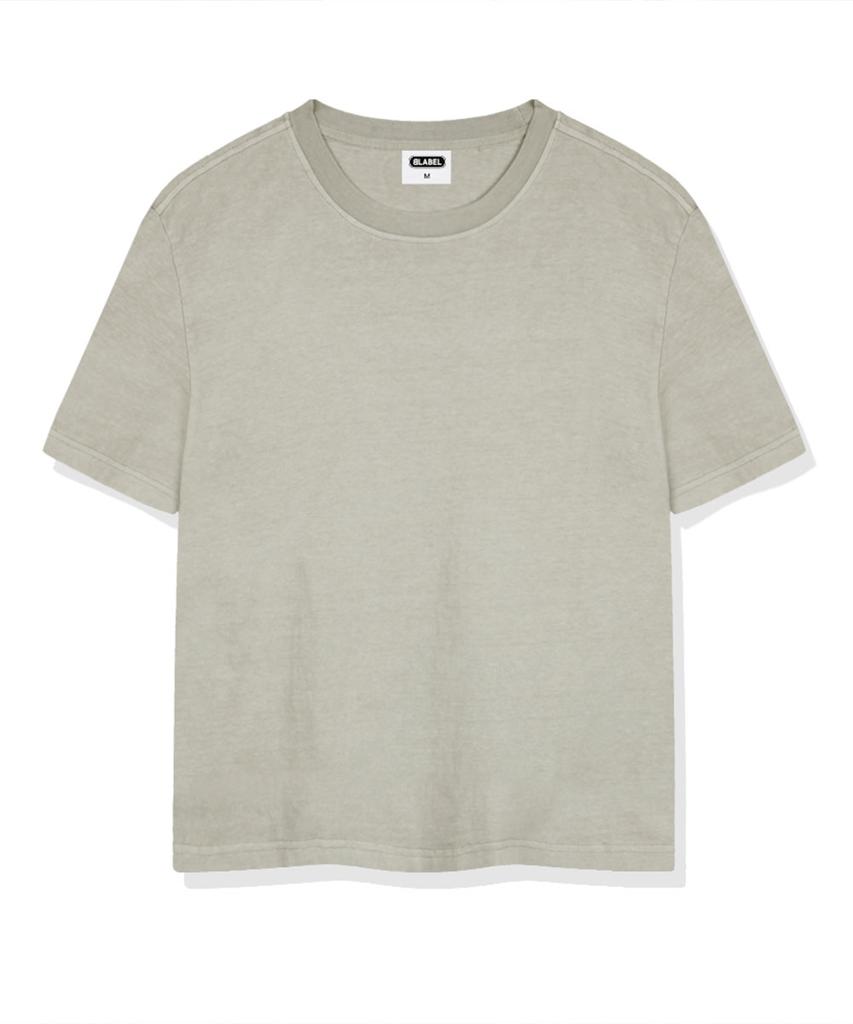 Beijiglabel Epeuel Pigment-Dyed Short-Sleeve T-Shirt 5 Colors [Blsf_0001]