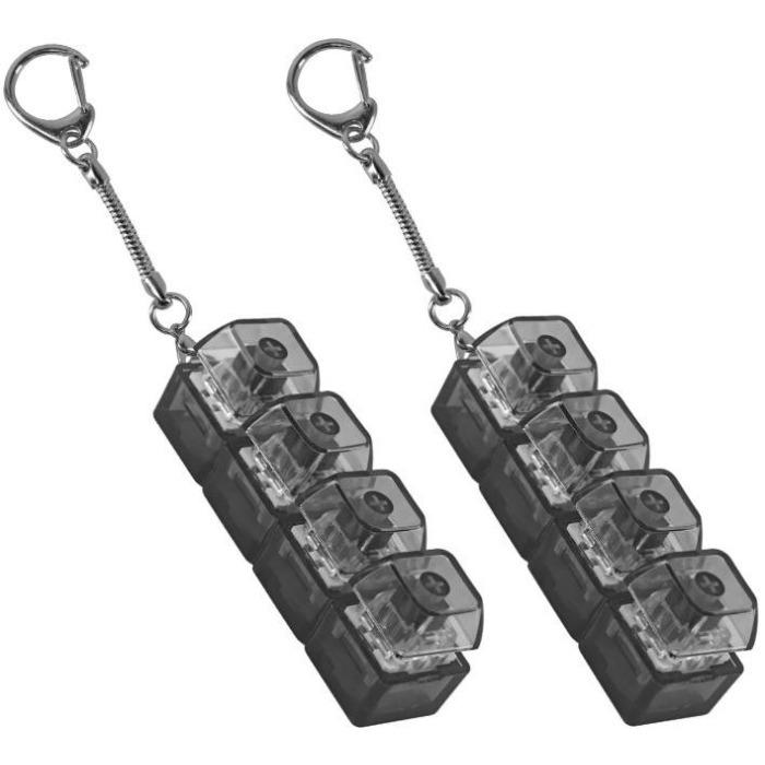 Unzip Shaft Body Quiet Mute Keycap Decompression Mechanical Keyboard Quiet Shaft Soft Keychain Unzip Button