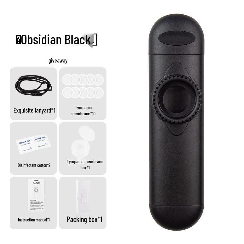 Zukadi Douyin Professional Metal Kazoo - Beginner-Friendly Performance & Accompaniment Instrument.
