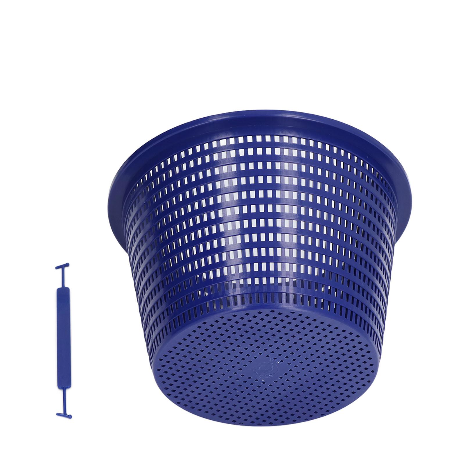 

Skimmer Basket Plastic Durable Swimming Pool Cleaning Skimmer Replacement Basket With Accessory for for SP1070