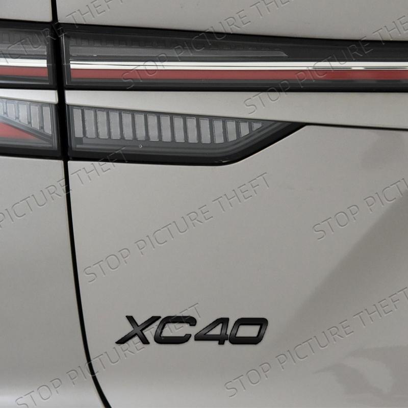 Metal Alloy For Volvo XC90 XC60 XC70 XC40 AWD Logo Car Trunk Fender Sticker Decoration Emblem Badge Accessories Glossy black